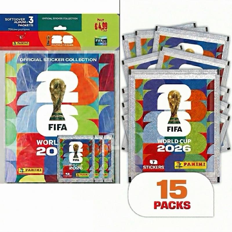 Panini Fifa World Cup 2026 Sticker Starter Pack 1 + 15 Packs