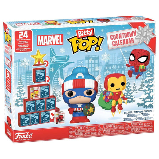 Funko Holidaykalender! Bitty POP Marvel goobee
