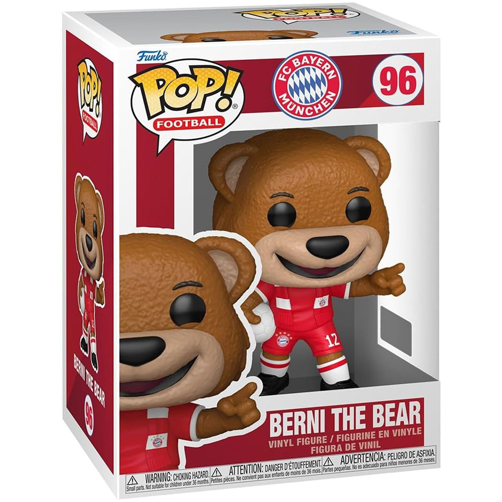 Funko POP! Bayern München Berni der Bär, 10 cm