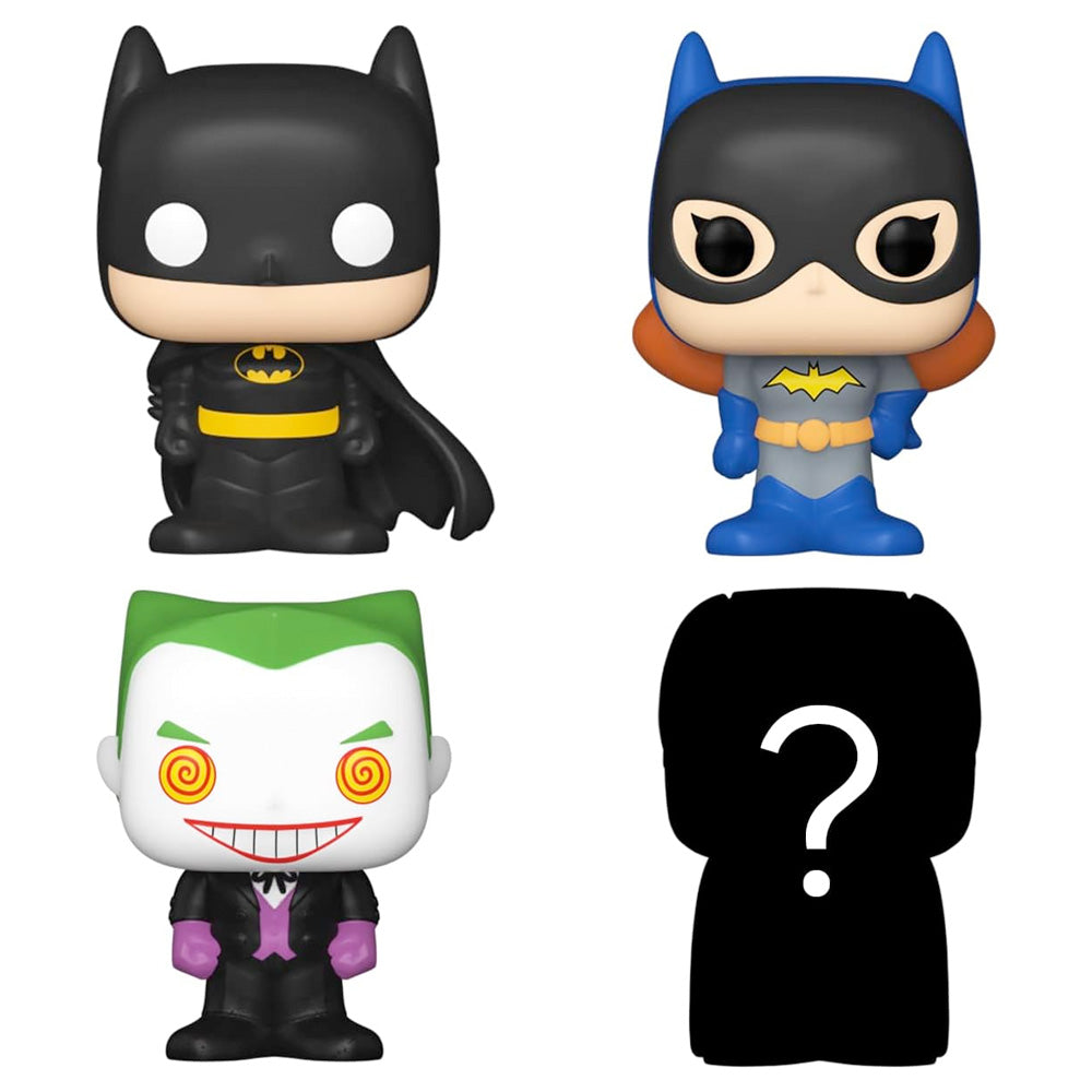 Funko Bitty POP! DC Comics 4er Pack, 3 cm goobee