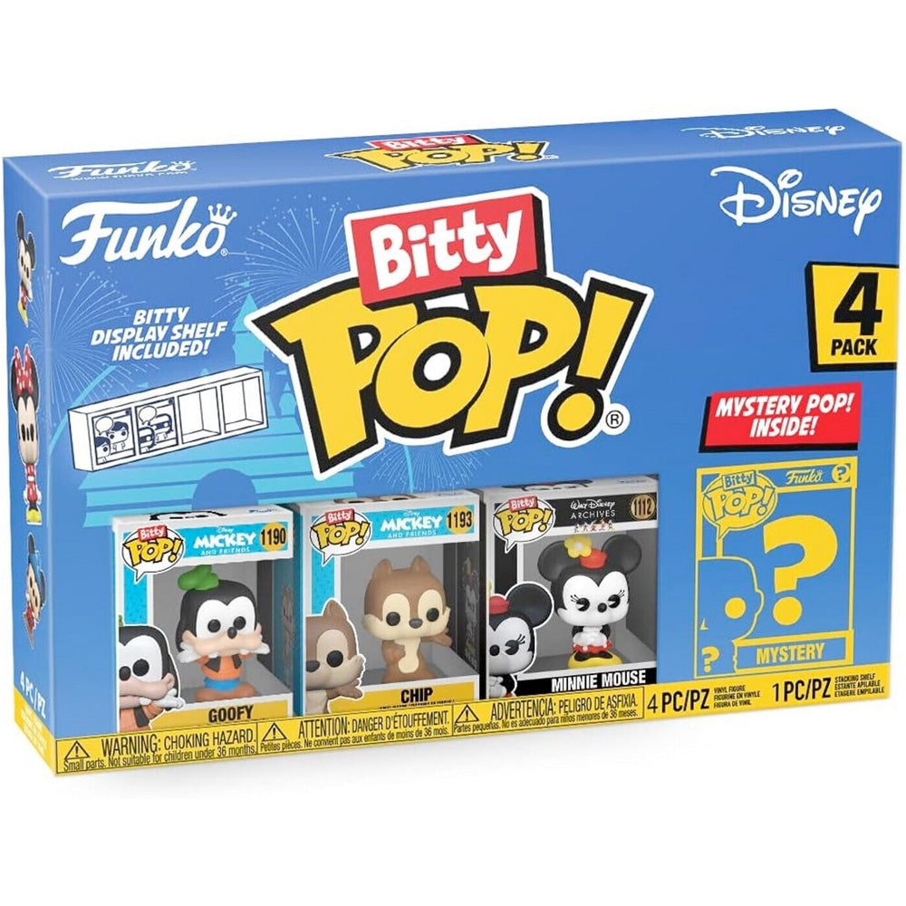 Funko Bitty POP! Disney 4er Pack (3 cm)