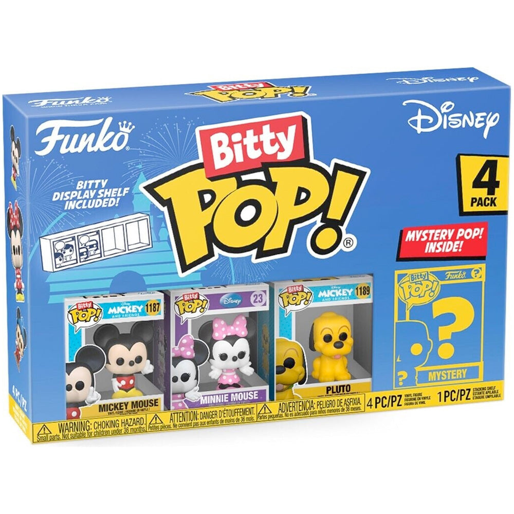 Funko Bitty POP! Disney 4er Pack (3 cm)