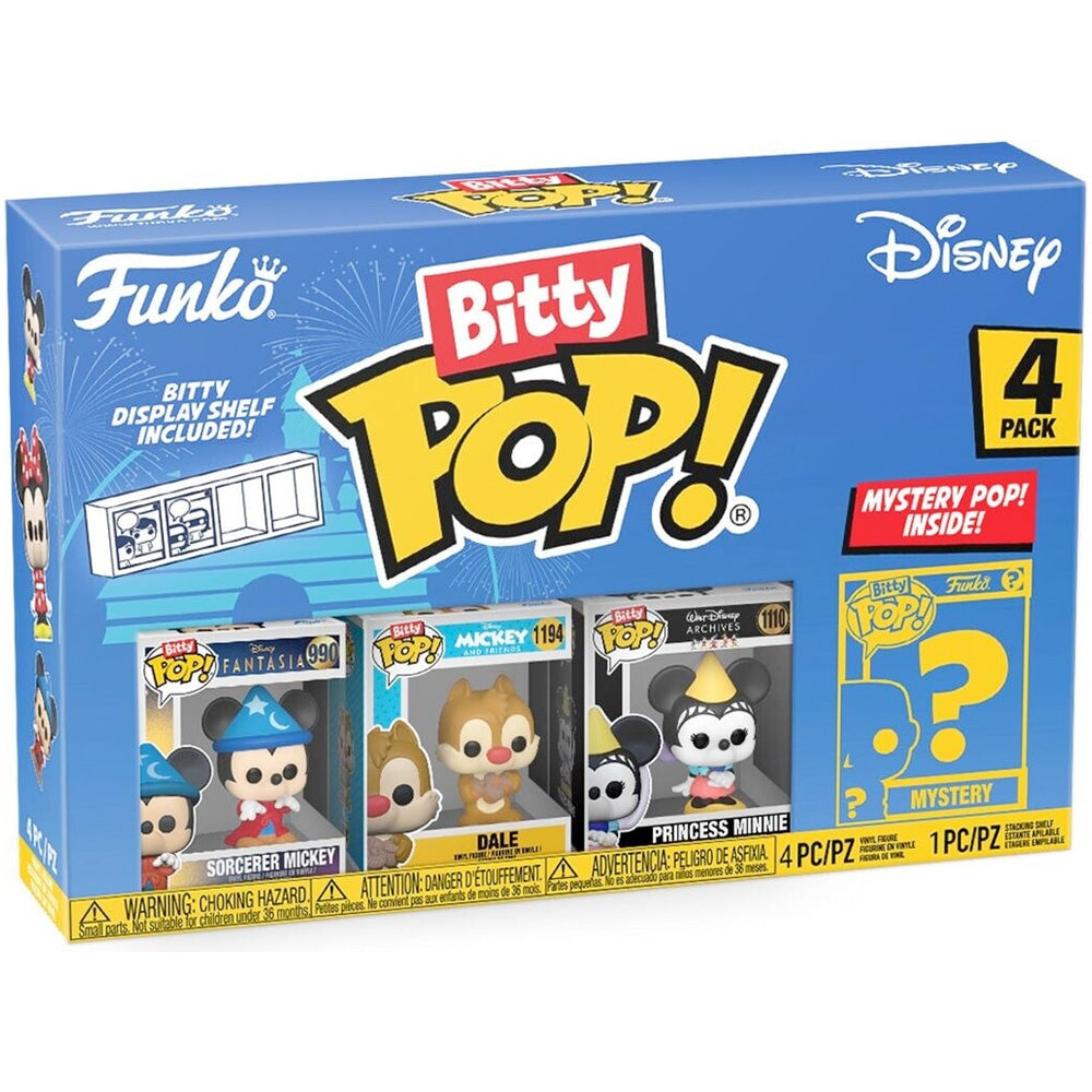 Funko Bitty POP! Disney 4er Pack (3 cm)