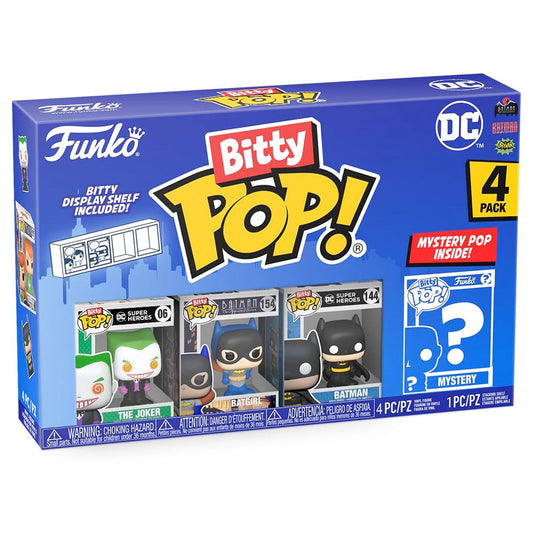 Funko Bitty POP! DC Comics 4er Pack, 3 cm goobee