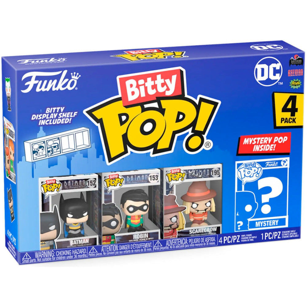 Funko Bitty POP! DC Comics 4er Pack (3 cm)