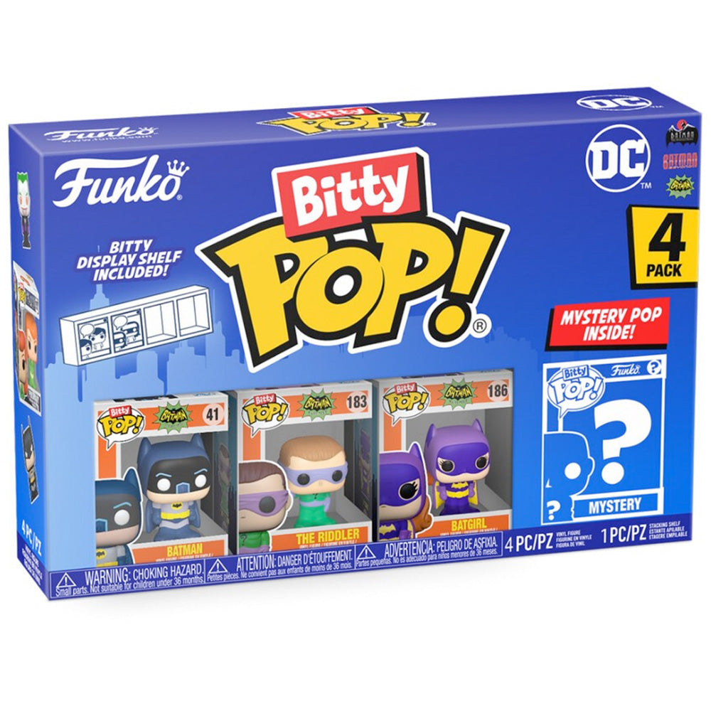 Funko Bitty POP! DC Comics 4er Pack (3 cm)