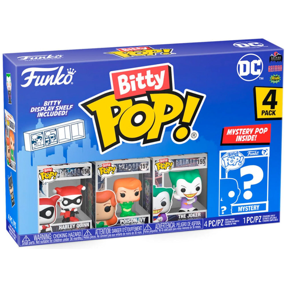 Funko Bitty POP! DC Comics 4er Pack (3 cm)