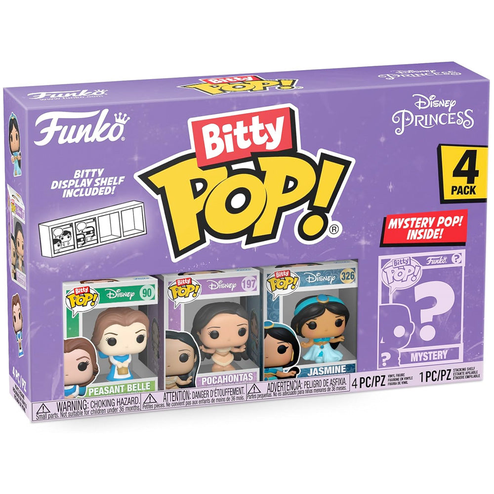 Funko Bitty POP! Disney Princess 4er Pack (3 cm)
