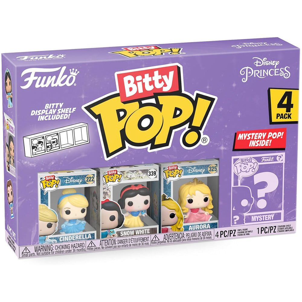 Funko Bitty POP! Disney Princess 4er Pack (3 cm)