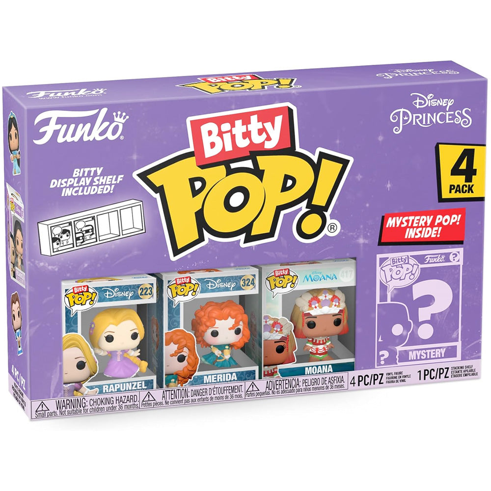 Funko Bitty POP! Disney Princess 4er Pack (3 cm)