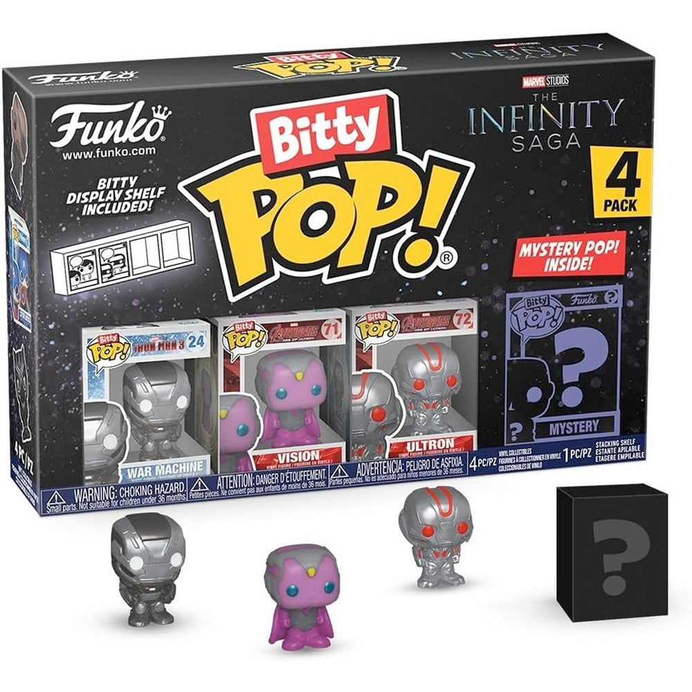 Funko Bitty POP! Marvel 4er Pack (3 cm)