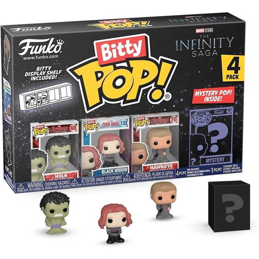 Funko Bitty POP! Marvel 4er Pack (3 cm)