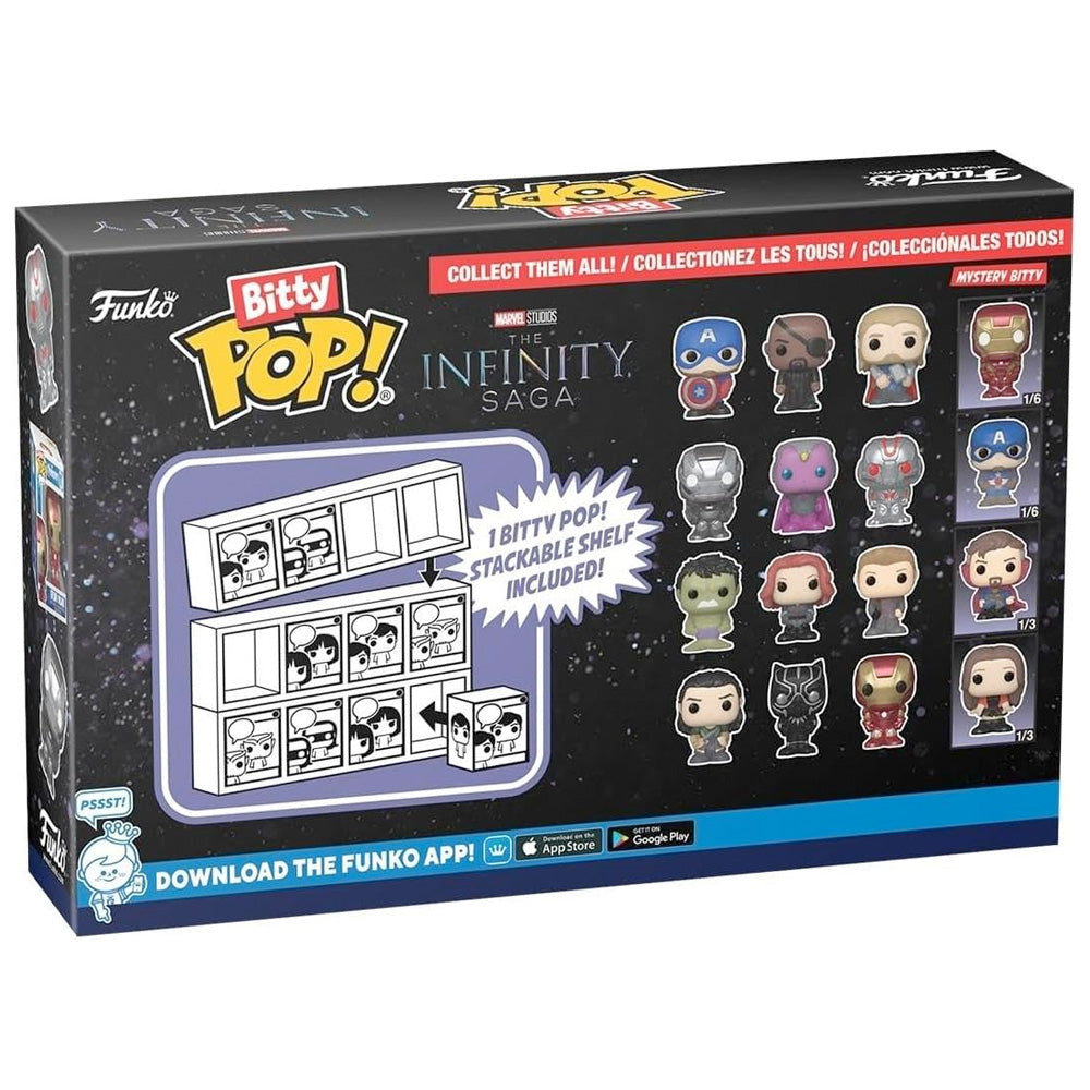 Funko Bitty POP! Marvel 4er Pack, 3 cm goobee