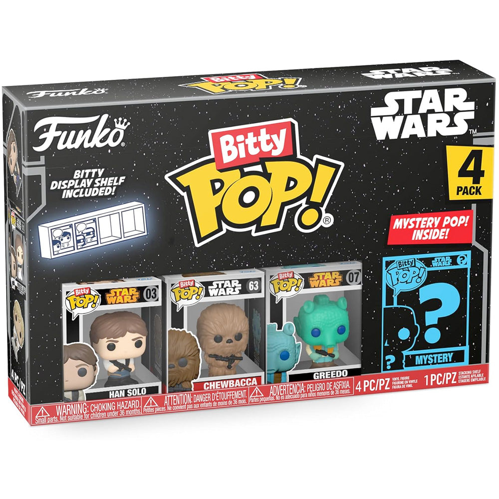 Funko Bitty POP! Star Wars 4er Pack (3 cm)