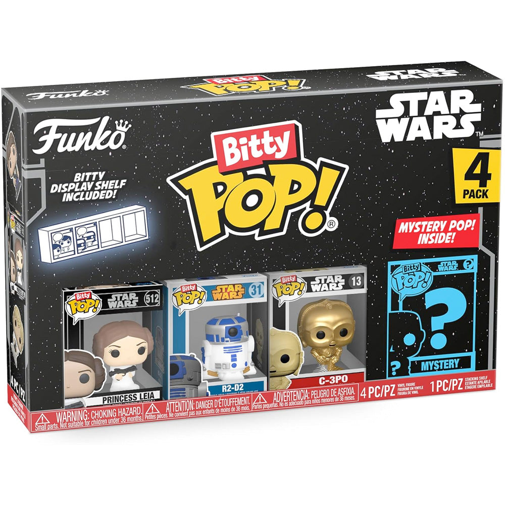 Funko Bitty POP! Star Wars 4er Pack (3 cm)