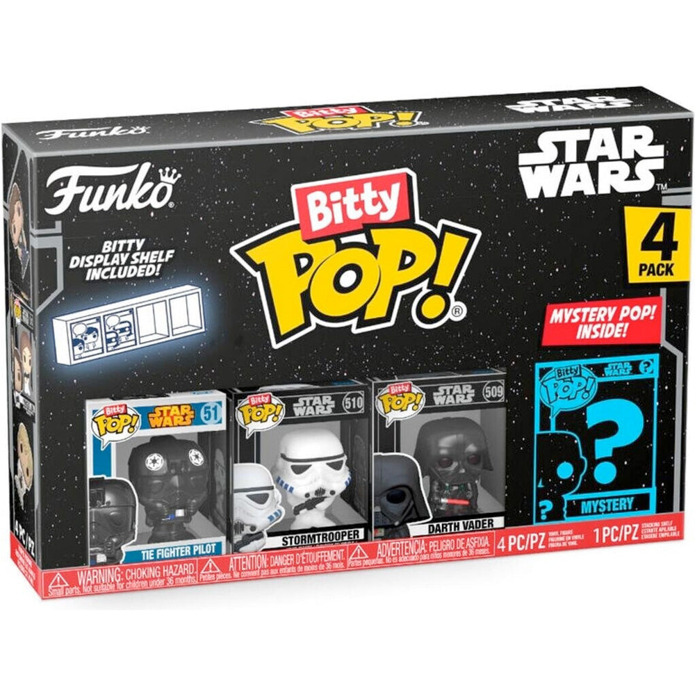 Funko Bitty POP! Star Wars 4er Pack (3 cm)