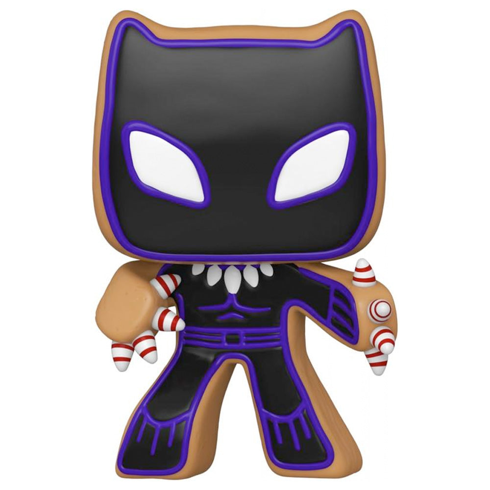 Funko POP! Marvel Holiday S3 Black Panther, 10 cm goobee