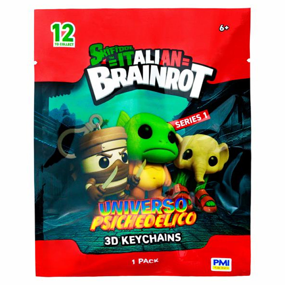 Brainrot Schlüsselanhänger Serie 1 in Blind Pack, 5 cm