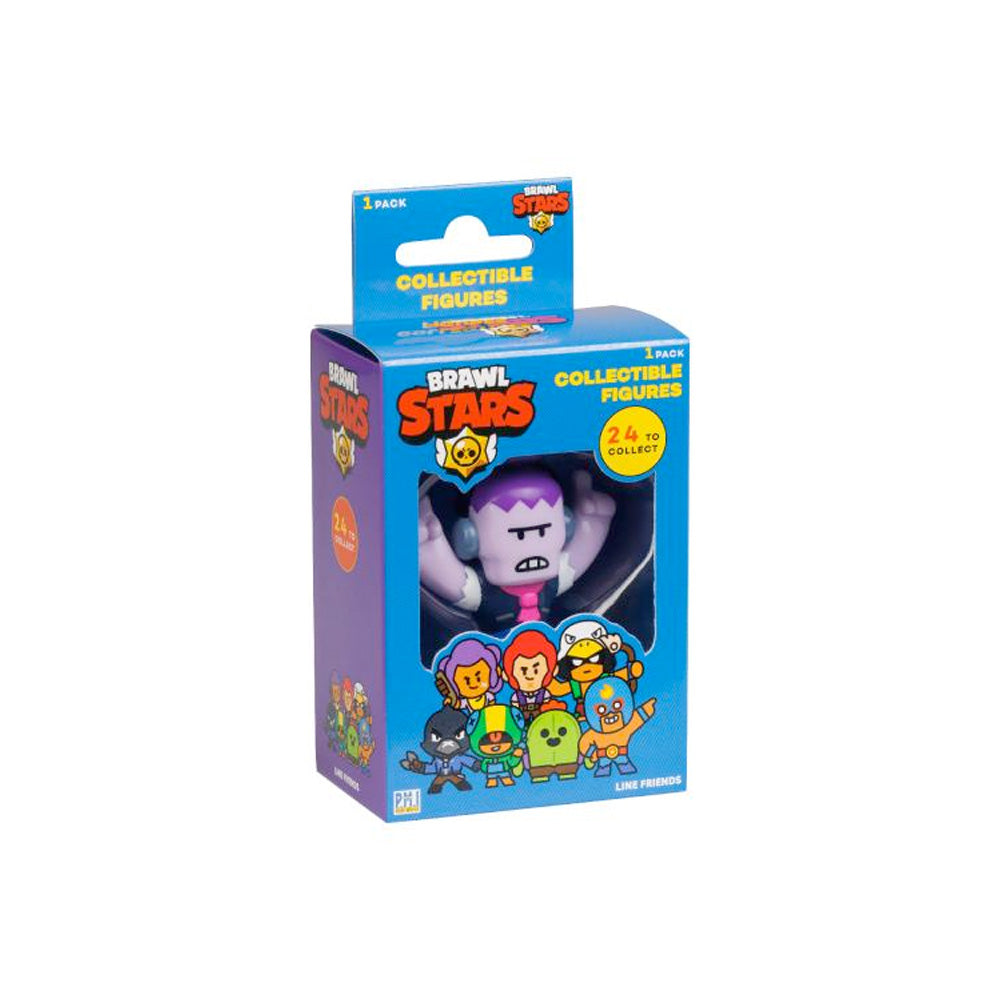 Brawl Stars Actionfiguren in Windowbox, 4,5 cm goobee