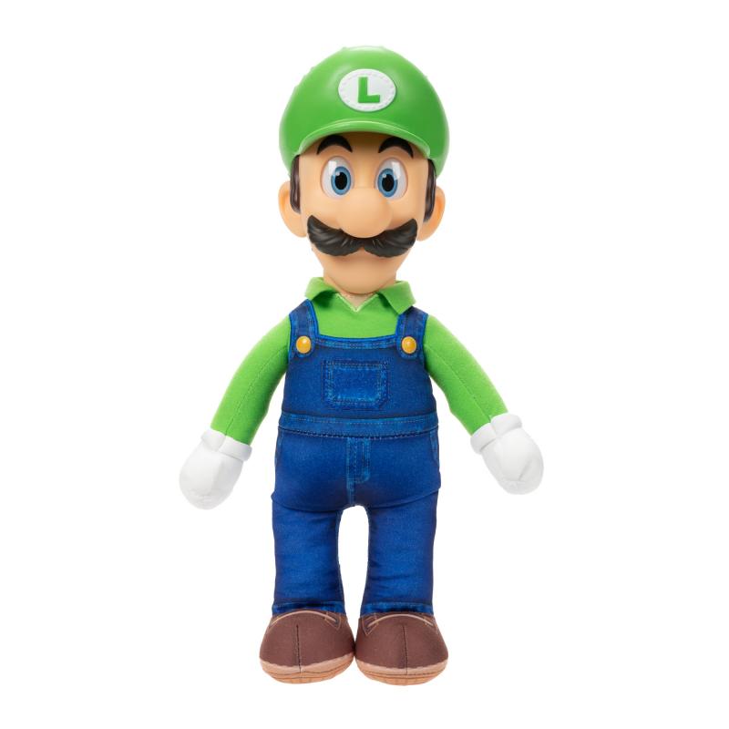 Nintendo Super Mario Movie Roto Plüsch Luigi, 35 cm