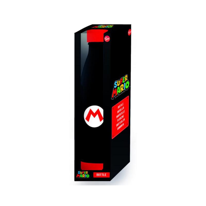 Super Mario Black Bottle M, 660 ml