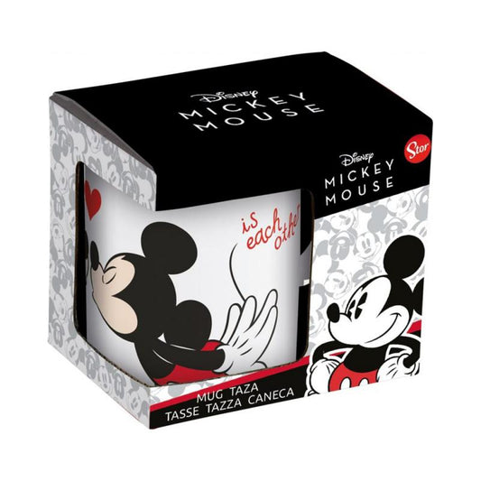 Minnie & Mickey Mouse Kiss Tasse, 325 ml