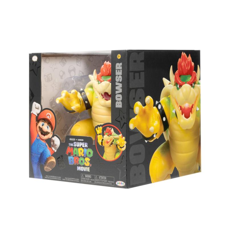 Nintendo Super Mario Movie Fire Breathing Bowser, 18 cm