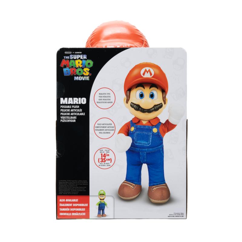 Nintendo Super Mario Movie Roto Plüsch Mario, 35 cm