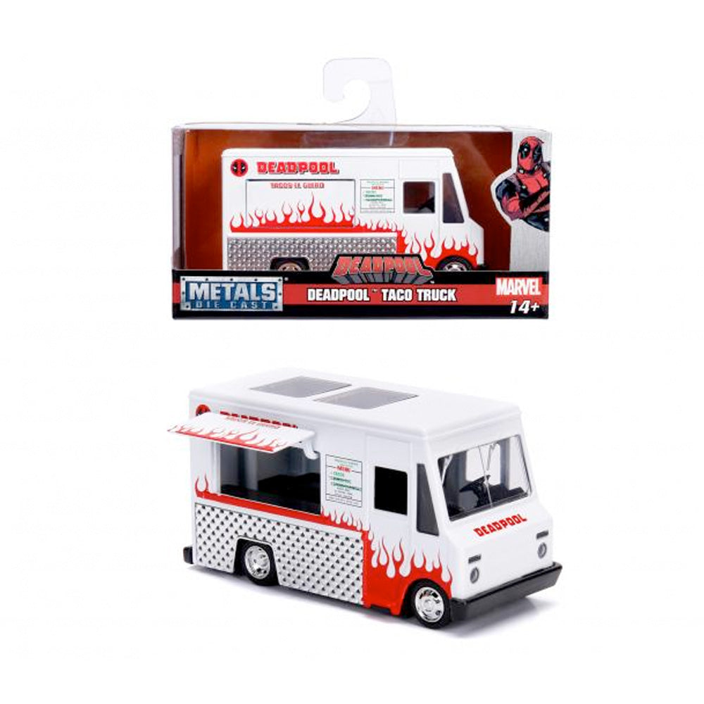 Marvel Deadpool Foodtruck 1:32, 15 cm goobee