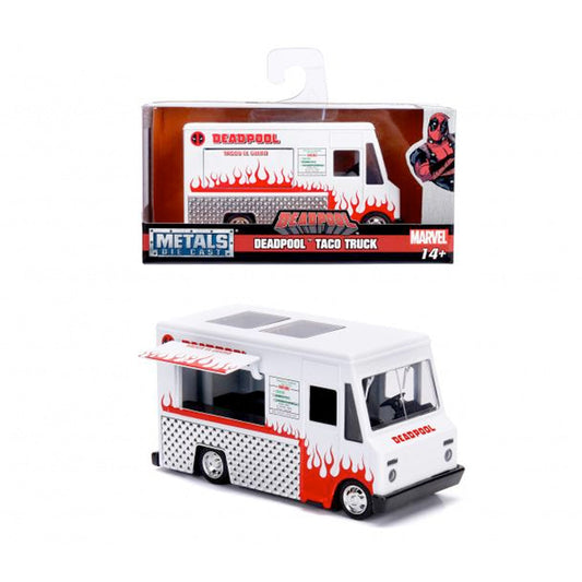Marvel Deadpool Foodtruck 1:32, 15 cm goobee