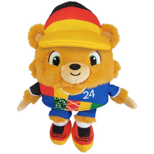 EURO 24 Plüsch mit Deutschland Cap, 35 cm goobee