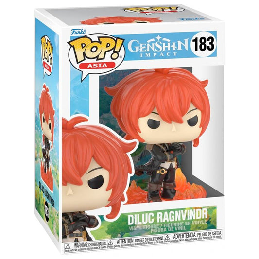 Funko POP! Genshin Impact S2 Diluc Ragnvindr, 10 cm goobee