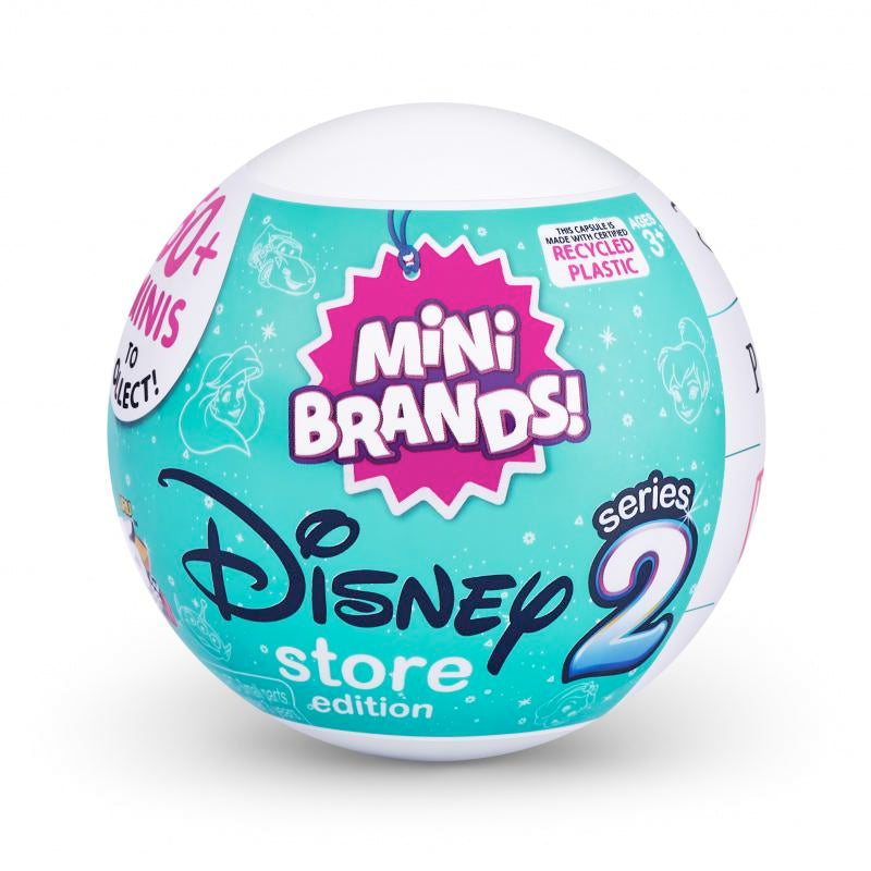 Surprise Disney Stor Mini Brands, Blind Pack, Serie 2, 8,5 cm