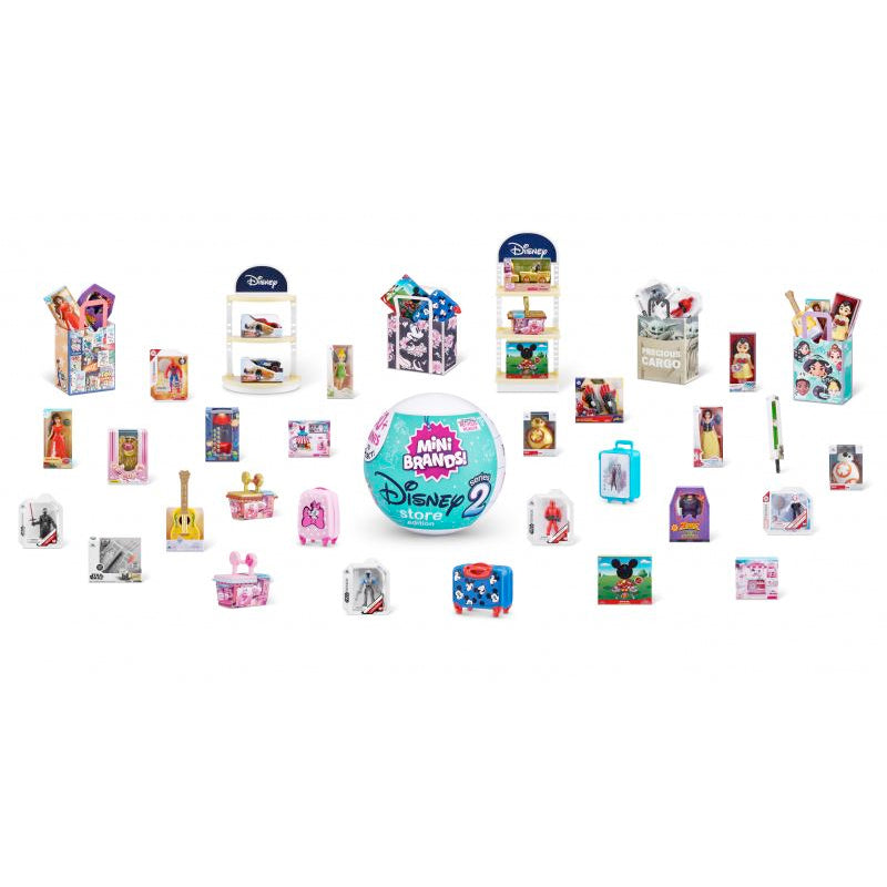 Surprise Disney Stor Mini Brands, Blind Pack, Serie 2, 8,5 cm