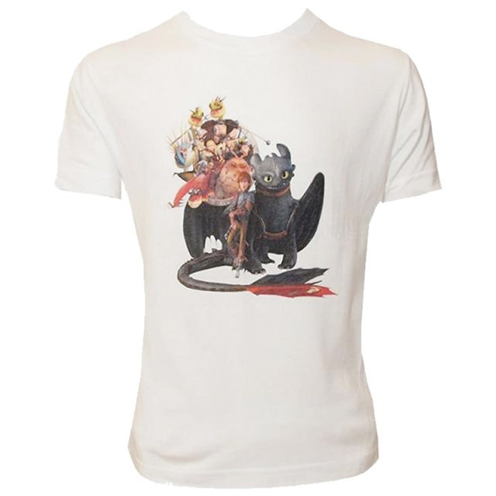 Dragons Drachenreiter Freunde T-Shirt goobee