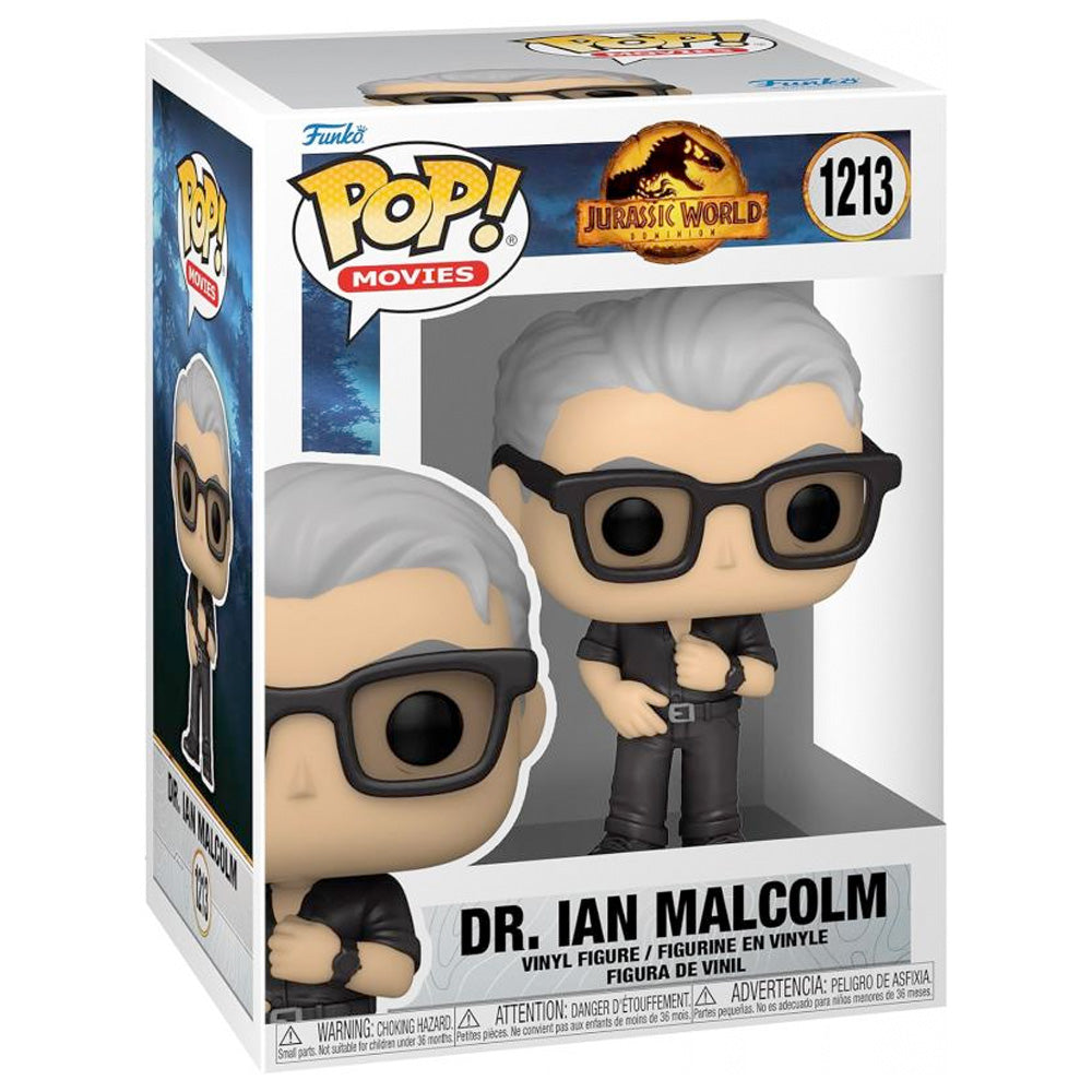Funko POP! Jurassic World Dominion Dr. Ian Malcom, 10 cm goobee