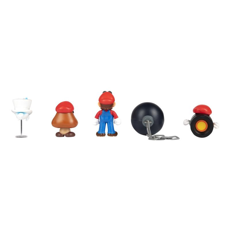 Nintendo Super Mario Figuren 5er Set Mario Odyssey, 6 cm