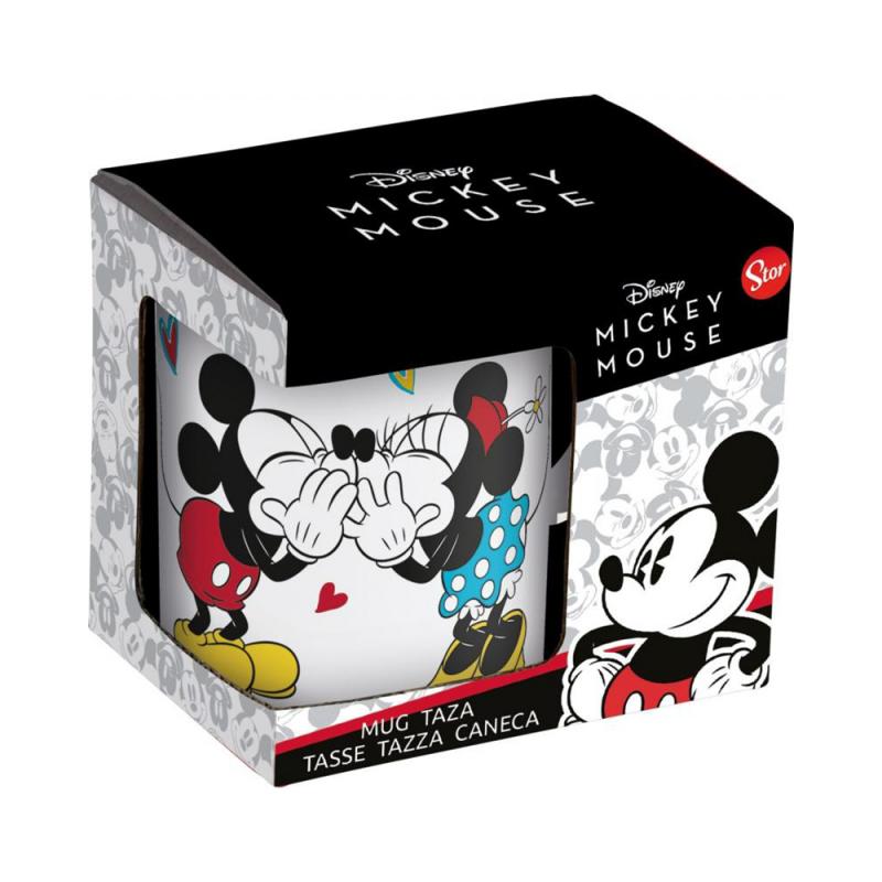 Minnie & Mickey Mouse Love Tasse, 325 ml