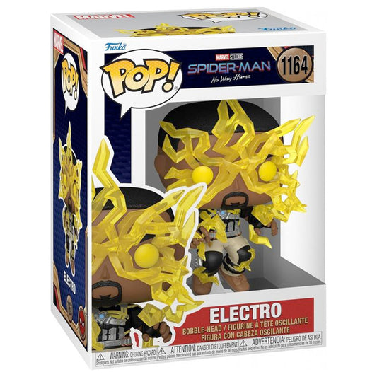 Funko POP! Marvel Spiderman No Way Home S3 Electro Finale, 10 cm goobee