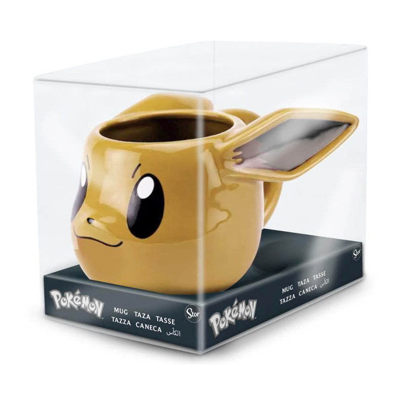 Pokemon Evoli 3D Tasse, 500 ml