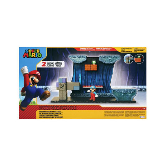 Nintendo Super Mario Underground Spielset, 6,5 cm