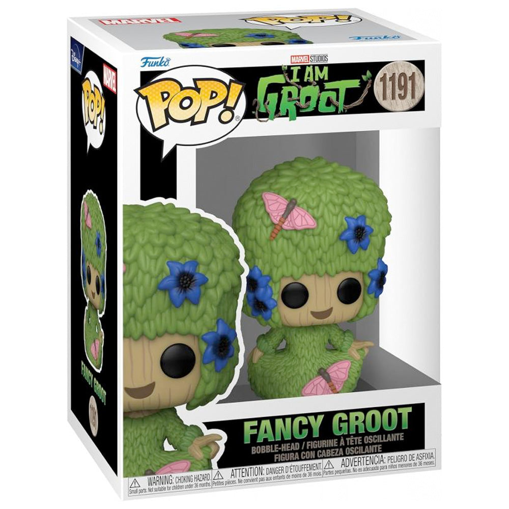 Funko POP! Marvel I am Groot Fancy Groot, 10 cm goobee