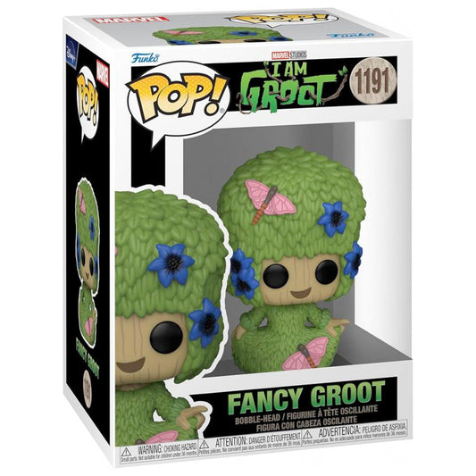 Funko POP! Marvel I am Groot Fancy Groot, 10 cm goobee