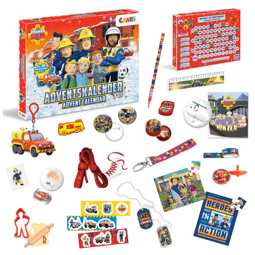 Fireman Sam Adventskalender goobee
