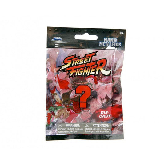 Street Fighter Nanofigs Blind Pack, 4 cm goobee