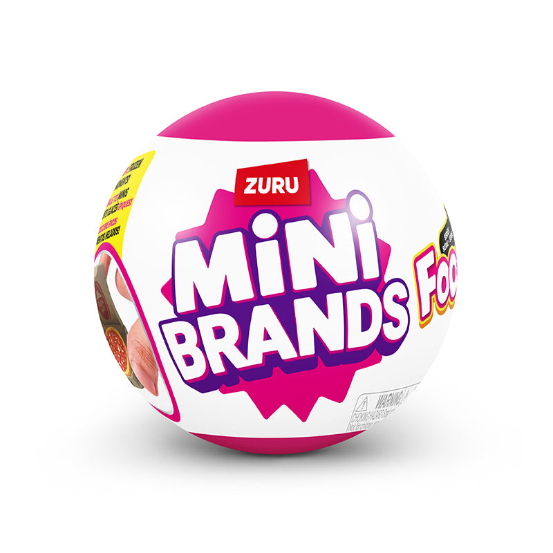 Surprise Mini Brands - Foodie, Blind Pack, Serie 2, 8,5 cm