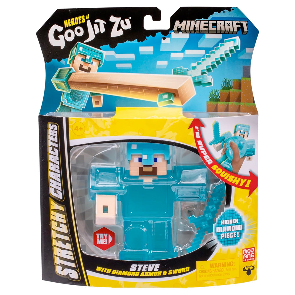 Heroes of GOO JIT ZU Minecraft Steve, 11 cm goobee