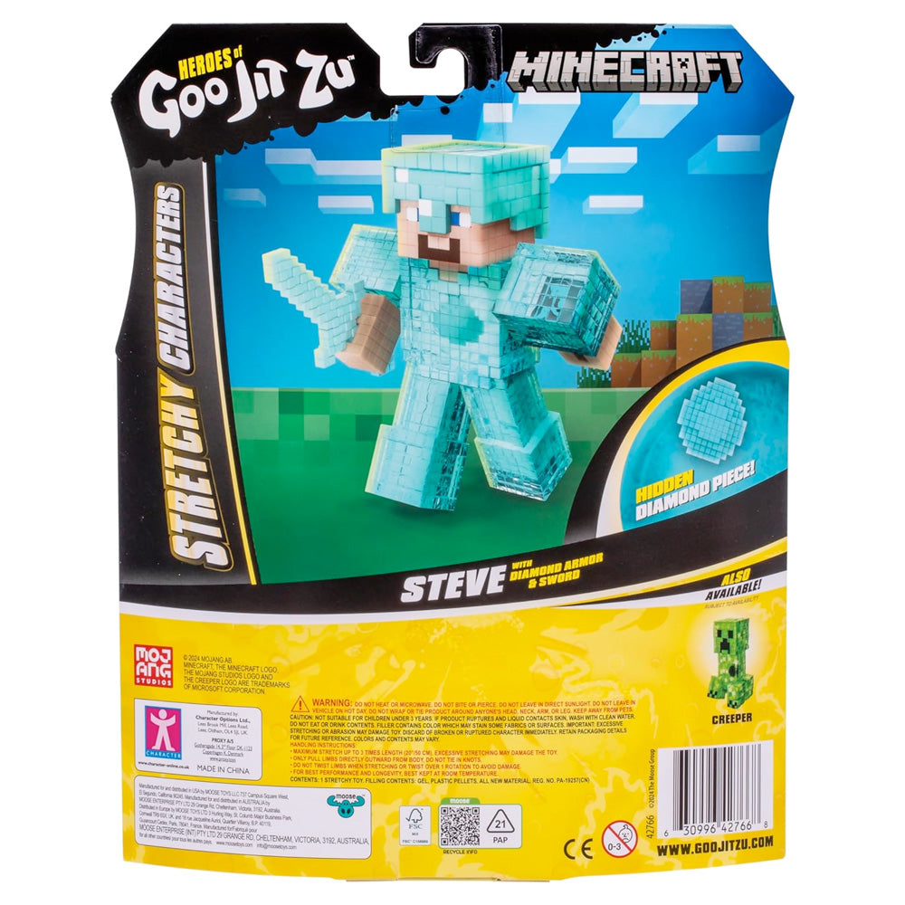 Heroes of GOO JIT ZU Minecraft Steve, 11 cm goobee