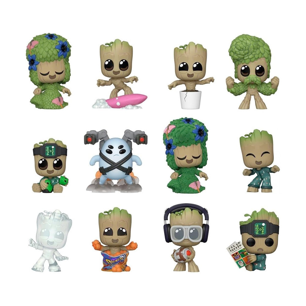 FUNKO! Marvel Groot Mystery Mini Blindbox, 9 cm goobee