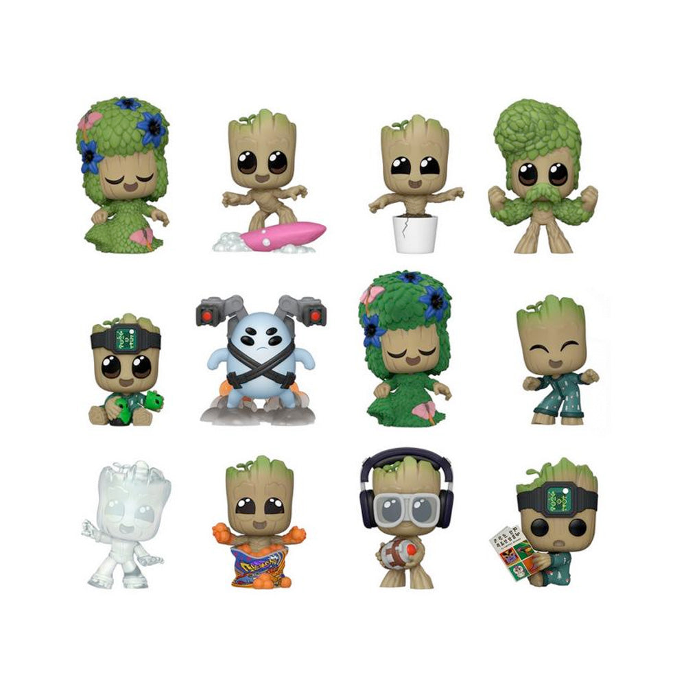 FUNKO! Marvel Groot Mystery Mini Blindbox, 9 cm goobee